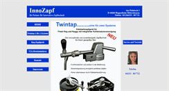 Desktop Screenshot of innozapf.de